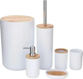 zestaw-lazienkowy-6-elementow-akcesoria-do-wc-kosz-dozownik-bialy-komplet
