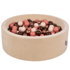 kiddymoon-suchy-basen-90x30-welurowy-z-pileczkami-200-kulek-dla-dzieci