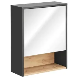 szafka-lazienkowa-z-lustrem-borneo-60-cm-szary-dab-drzwi-otwarta-polka
