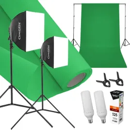 zestaw-studyjny-stelaz-tlo-zielone-2x-lampa-softbox-60x60cm-85w-led