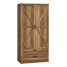 szafa-dwudrzwiowa-z-szufladami-polkami-drazkiem-szafa-90-cm-rustykalna
