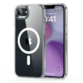 etui-esr-classic-hybrid-halolock-magsafe-do-iphone-16e-przezroczyste