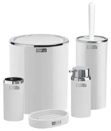 komplet-lazienkowy-zestaw-round-5-elementow-bialy-chromowane-wykonczenie