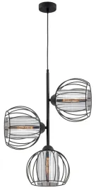 lampa-wiszaca-sufitowa-zwis-zyrandol-czarna-szklany-klosz-loft-led