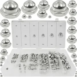 nakretki-zamkniete-kolpakowe-metryczne-zamkniete-150-szt-mix-m3-m10-zestaw