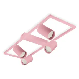 lampa-sufitowa-natynkowa-4xgu10-led-spot-ruchoma-reflektor-ramka-rozowa