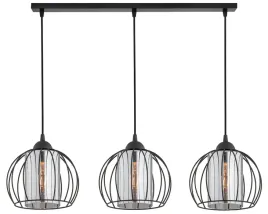 lampa-wiszaca-sufitowa-zwis-zyrandol-czarna-szklany-klosz-loft-led