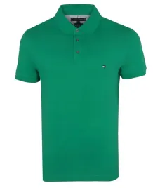tommy-hilfiger-polo-meskie-slim-zielone-s