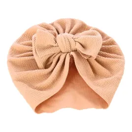 turban-niemowlecy-z-kokardka-czapka-dziewczeca-jasnobrazowy