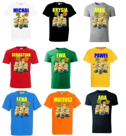 koszulka-minionki-bajka-me-want-banana-twoje-imie