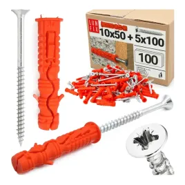kolki-rozporowe-10x50mm-z-wkretem-stozkowym-5x100mm-zestaw-100szt