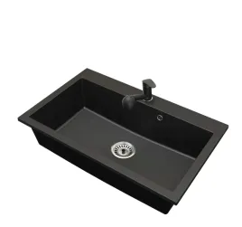 kuchenny-zlewozmywak-granitowy-jednokomorowy-elite-80-bateria-syfon-chrom