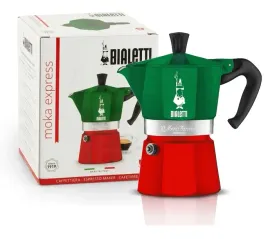 kawiarka-bialetti-moka-express-zielono-czerwona-6-filizanek-270-ml