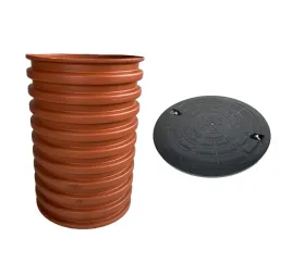 studnia-drenarska-rura-karbowana-trzonowa-315-05m-pokrywa