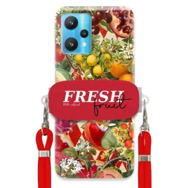 etui-do-realme-9-5g-czerwona-smycz-crossbody-uchwyt-fresh-fruit-owocowe