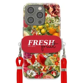 etui-do-iphone-15-pro-czerwona-smycz-crossbody-uchwyt-fresh-fruit-owoce