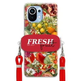 etui-do-xiaomi-mi-11-czerwona-smycz-crossbody-uchwyt-fresh-fruit-owocowe