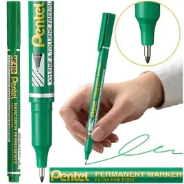 cienkopis-foliopis-marker-permanentny-06mm-pentel-nf450-zielony