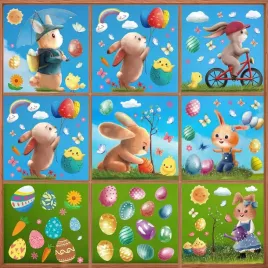 129x-naklejki-wielkanocne-na-okno-pisanki-wielkanoc-zajaczki-dekoracje-duze