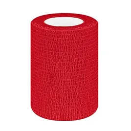 bandaz-kohezyjny-elastyczny-opatrunek-samoprzylepny-75cm-x-45m-czerwony
