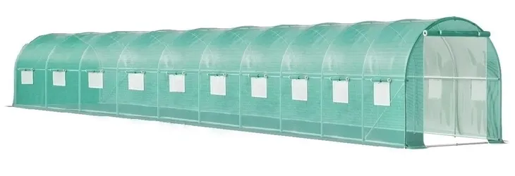 Tunel Foliowy Ogrodowy Szklarnia 10x3m 30m2