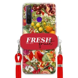 etui-do-realme-5-pro-czerwona-smycz-crossbody-uchwyt-fresh-fruit-owoce