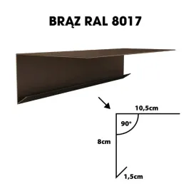 pas-nadrynnowy-okapowy-90-stopni-na-dach-plaski-pn-p20-8-90-polysk-braz