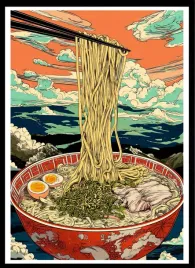 plakat-na-sciane-do-salonu-i-kuchni-ramen-wzburzony-ocean-dania-40x50-cm