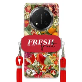 etui-do-honor-magic-7-lite-czerwona-smycz-crossbody-uchwyt-fresh-fruit