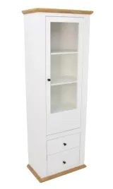 witryna-wysoka-do-salonu-jadalni-70cm-szuflady-boho