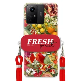 etui-do-xiaomi-redmi-note-12s-czerwona-smycz-crossbody-uchwyt-fresh-fruit