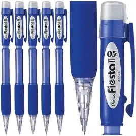 olowek-automatyczny-0-5mm-z-gumka-niebieski-pentel-fiesta-ii-5-szt