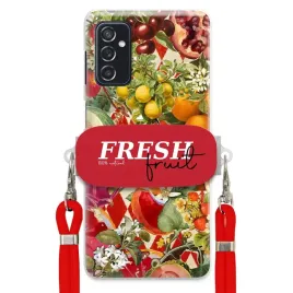 etui-do-samsung-m52-5g-czerwona-smycz-crossbody-uchwyt-fresh-fruit-owoce
