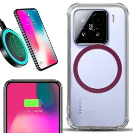 etui-do-xiaomi-15-antishock-case-przezroczyste-magsafe-burgundowy-ochronna