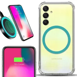 etui-do-samsung-a26-5g-antishock-case-przezroczyste-styl-magsafe-turkusowy
