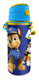 bidon-aluminiowy-z-ustnikiem-600-ml-psi-patrol-paw-patrol-chase-marshall
