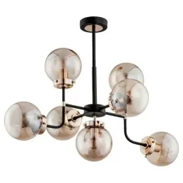 lampa-sufitowa-dekoracyjna-siedem-kul-czarno-zlota-alfa-e14-10w