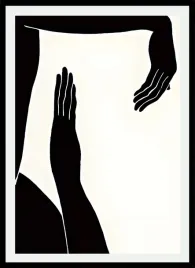 plakat-na-sciane-do-sypialni-artystyczne-kobiece-rece-abstrakcja-40x30-cm