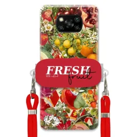 etui-do-xiaomi-poco-x3-nfc-czerwona-smycz-crossbody-uchwyt-fresh-fruit