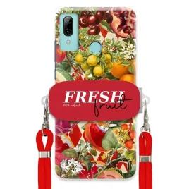 etui-do-huawei-p-smart-2019-czerwona-smycz-crossbody-uchwyt-fresh-fruit