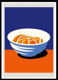 plakat-na-sciane-do-salonu-i-kuchni-wektorowa-miska-ramen-dania-40x30-cm