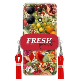etui-do-xiaomi-redmi-note-13-4g-czerwona-smycz-uchwyt-fresh-fruit-mocne