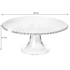 patera-na-ciasto-tort-szklany-talerz-na-nozce-owoce-edwanex-karo-28-cm