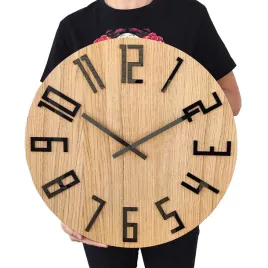 zegar-scienny-drewniany-slim-czarny-49-cm-cichy-do-salonu-biura
