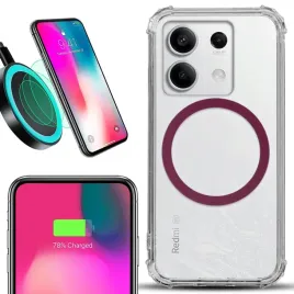 etui-do-xiaomi-redmi-note-13-5g-antishock-przezroczyste-magsafe-burgundowy