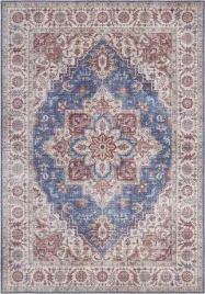 dywan-orientalny-do-salonu-200x290cm-bezowo-niebieski-plasko-tkany