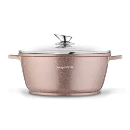 garnek-duzy-indukcja-gaz-solidny-konighoffer-pollo-rose-gold-63-l-28cm