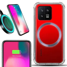 etui-do-xiaomi-13-antishock-case-przezroczyste-styl-magsafe-fioletowy-trend