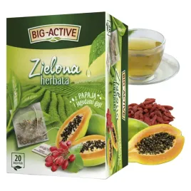 big-active-herbata-zielona-ekspresowa-papaja-jagody-goji-20-kopert
