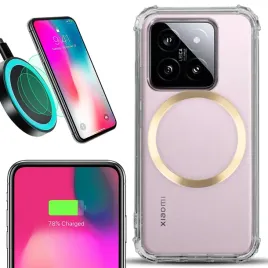 etui-do-xiaomi-14-antishock-case-przezroczyste-styl-magsafe-zloty-ochronna